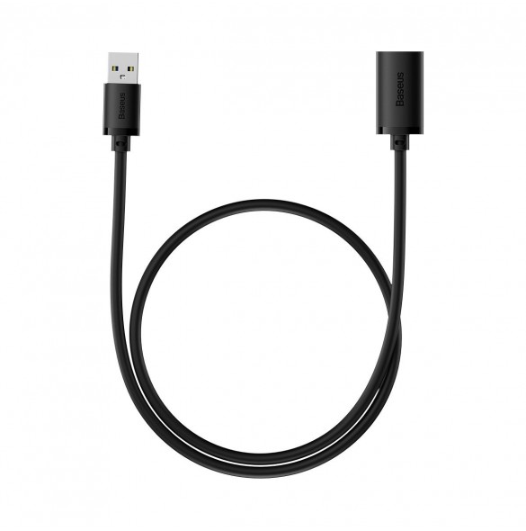 USB 3.0 förlängningskabel 0,5m Baseus AirJoy Series - svart