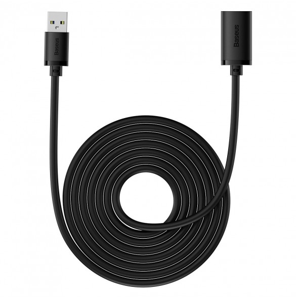 USB 3.0 förlängningskabel 5m Baseus AirJoy Series - svart