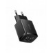 Baseus Compact laddare 2x USB 10,5W svart (CCXJ010201)