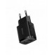 Baseus Compact laddare 2x USB 10,5W svart (CCXJ010201)