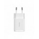 Baseus Compact laddare 2x USB 10,5W vit (CCXJ010202)