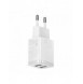 Baseus Compact laddare 2x USB 10,5W vit (CCXJ010202)