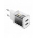 Baseus Compact laddare 2x USB 10,5W vit (CCXJ010202)