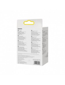 Baseus Compact laddare 2x USB 10,5W vit (CCXJ010202)
