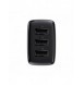 Baseus Compact laddare 3x USB 17W svart (CCXJ020101)