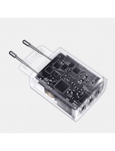 Baseus Compact laddare 3x USB 17W svart (CCXJ020101)