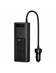 Baseus In-car Inverter 150W (220V CN/EU) svart (CRNBQ-A01)