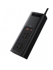 Baseus In-car Inverter 150W (220V CN/EU) svart (CRNBQ-A01)