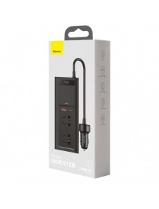 Baseus In-car Inverter 150W (220V CN/EU) svart (CRNBQ-A01)