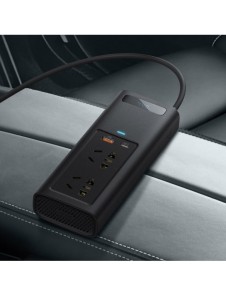 Baseus In-car Inverter 150W (220V CN/EU) svart (CRNBQ-A01)