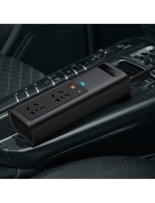 Baseus In-car Inverter 150W (220V CN/EU) svart (CRNBQ-A01)