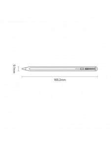 Active stylus för iPad Baseus Smooth Writing 2 SXBC060502 - vit