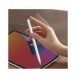 Baseus Capacitive Active Stylus Penna för iPad vit + USB Type C 3A 0,3 m kabel (SXBC000102)