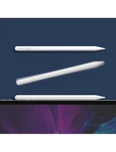 Baseus Capacitive Active Stylus Penna för iPad vit + USB Type C 3A 0,3 m kabel (SXBC000102)