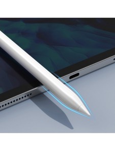 Baseus Capacitive Active Stylus Penna för iPad vit + USB Type C 3A 0,3 m kabel (SXBC000102)