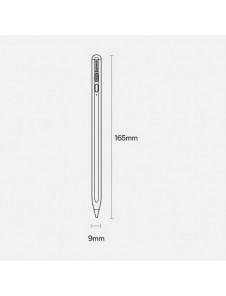 Baseus Capacitive Active Stylus Penna för iPad vit + USB Type C 3A 0,3 m kabel (SXBC000102)