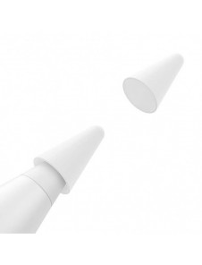 Baseus utbytbara silikonspetsar för en stylus 12st. vit (medium)