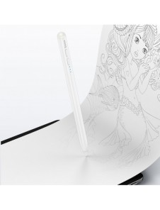 Baseus Smooth Writing aktiv styluspenna för iPad / iPad Pro / iPad Air vit (SXBC040102)