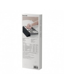 Baseus Smooth Writing Active Stylus-penna med LED-indikator för iPad vit + USB-C strömkabel 3A 0,3m och utbytbar spets Active (S