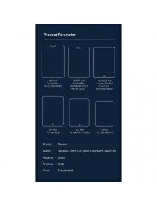 Baseus härdat glas iPad mini 4/5 7,9" transparent