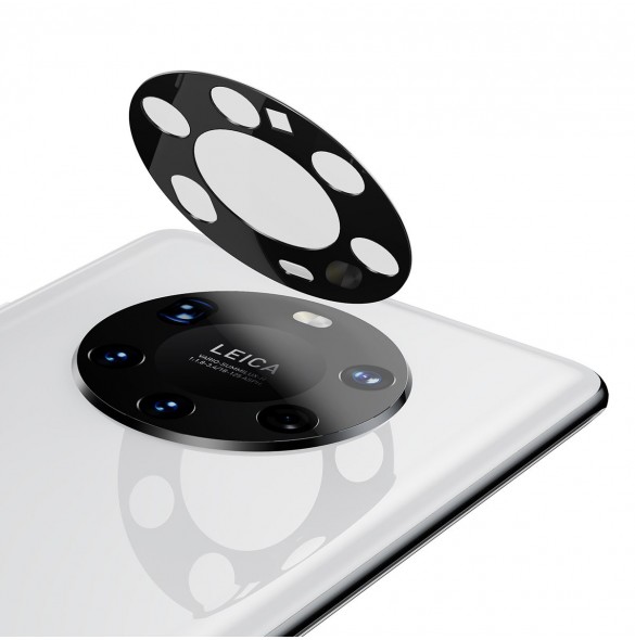 Baseus Huawei Mate 40 Pro+ kamerafilm 0,3 mm (2 st) transparent + rengöringssats (SGQK000602)