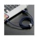 Baseus Cafule-kabel slitstark nylonkabel USB / Lightning QC3.0 1.5A 2M blå (CALKLF-CV3)