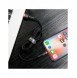 Baseus Cafule-kabel slitstark nylonsladd USB / Lightning QC3.0 2A 3M svart-röd (CALKLF-R91)
