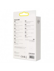 Baseus Crystal Shine Series-kabel USB-kabel för snabb laddning och dataöverföring USB Typ A - Lightning 2,4A 1,2m svart (CAJY000