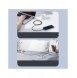 Baseus Crystal Shine Series-kabel USB-kabel för snabb laddning och dataöverföring USB Typ A - Lightning 2,4A 1,2m lila (CAJY0000