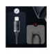 Baseus Crystal Shine Series-kabel USB-kabel för snabb laddning och dataöverföring USB Typ A - Lightning 2,4A 2m svart (CAJY00010
