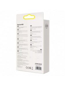 Baseus Explorer Series-kabel USB - Lightning 2.4A 1 m svart (CATS000401)