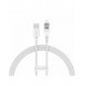 Baseus Explorer Series-kabel USB - Lightning 2.4A 1 m vit (CATS010002)