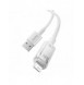 Baseus Explorer Series-kabel USB - Lightning 2.4A 1 m vit (CATS010002)