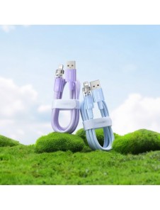 Baseus Explorer Series-kabel USB - Lightning 2.4A 1 m vit (CATS010002)