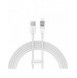 Baseus Explorer Series-kabel USB - Lightning 2.4A 2 m vit (CATS010102)