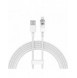 Baseus Explorer Series-kabel USB - Lightning 2.4A 2 m vit (CATS010102)