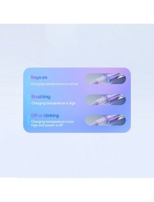 Baseus Explorer Series-kabel USB - Lightning 2.4A 2 m vit (CATS010102)