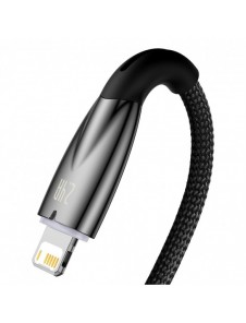 Baseus Glimmer Series kabel USB-A - Lightning 480Mb/s 2.4A 2m svart
