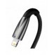 Baseus Glimmer Series kabel USB-A - Lightning 480Mb/s 2.4A 2m svart
