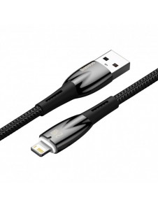Baseus Glimmer Series kabel USB-A - Lightning 480Mb/s 2.4A 2m svart