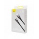 Baseus Glimmer Series kabel USB-A - Lightning 480Mb/s 2.4A 2m svart