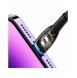 Baseus Glimmer Series kabel USB-A - Lightning 480Mb/s 2.4A 2m svart
