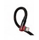 Baseus MVP 2 Vinklad armbågskabel med USB/Lightning-kontakt på sidan 1m 2,4A röd (CAVP000020)