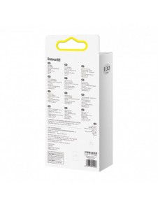 Baseus MVP 2 Vinklad armbågskabel med USB/Lightning-kontakt på sidan 1m 2,4A röd (CAVP000020)