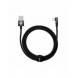 Baseus MVP 2 Vinklad armbågskabel med USB / Lightning-kontakt på sidan 2m 2,4A svart (CAVP000101)