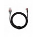 Baseus MVP 2 Vinklad armbågskabel med USB/Lightning-kontakt på sidan 2m 2,4A röd (CAVP000120)