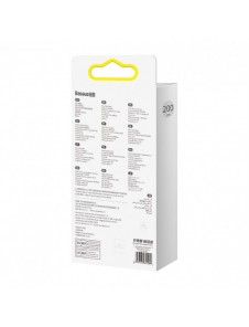 Baseus MVP 2 Vinklad armbågskabel med USB/Lightning-kontakt på sidan 2m 2,4A röd (CAVP000120)