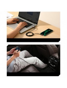 Baseus MVP 2 Vinklad armbågskabel med USB/Lightning-kontakt på sidan 2m 2,4A röd (CAVP000120)
