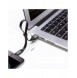 Baseus Nimble platt kabel USB / Lightning-kabel med hållare 2A 0,23M svart (CALMBJ-B01)