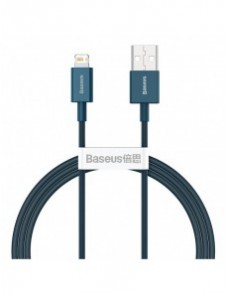 Baseus Superior kabel USB - Lightning 2,4A 1 m Blå (CALYS-A03)